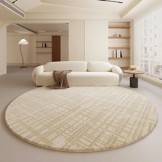 Tapis Rond Moderne Japandi - Mon Tapis Design