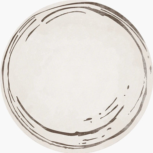 Tapis Rond Neutre & Chic - Mon Tapis Design