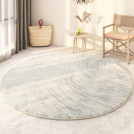 Tapis Rond Nordique Clair - Mon Tapis Design