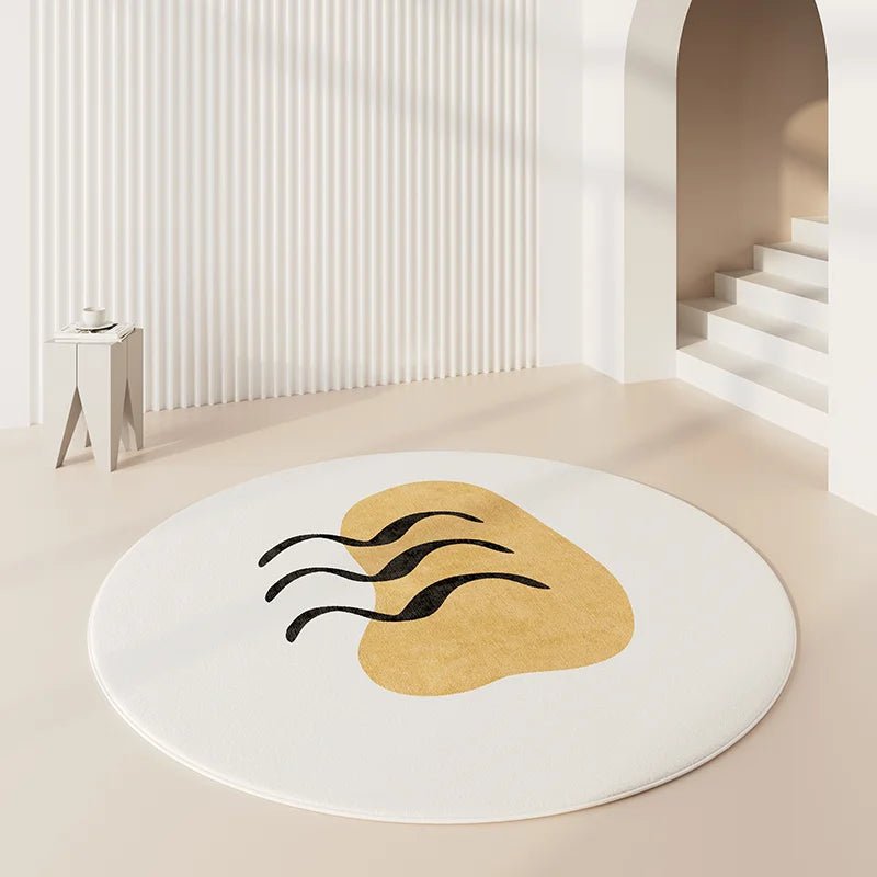 Tapis Rond Salon Tendance Bohème - Mon Tapis Design