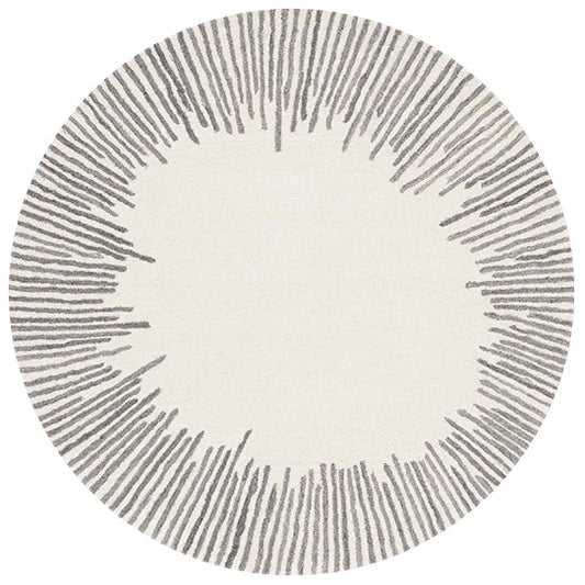 Tapis Rond Style Épuré - Mon Tapis Design