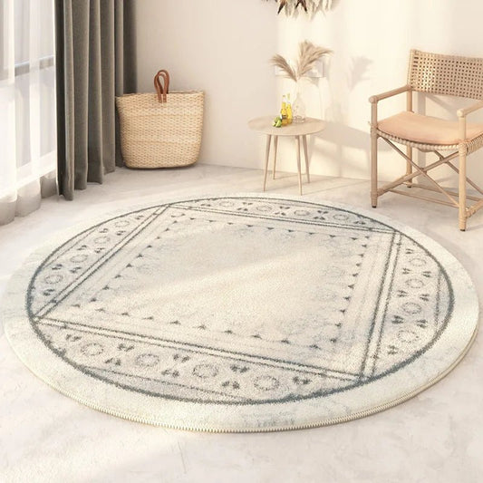 Tapis Rond Style Nordique Moderne - Mon Tapis Design