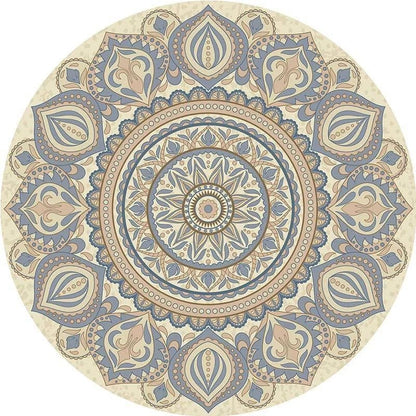 Tapis Rond Vintage Art Déco - Mon Tapis Design