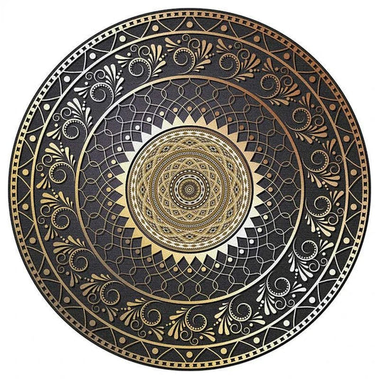 Tapis Rond Vintage Inspiration Palais - Mon Tapis Design