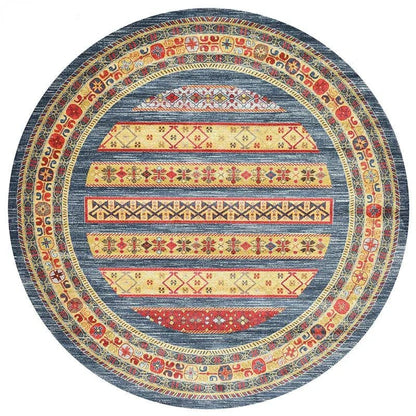 Tapis Rond Vintage Mémoire d’Orient - Mon Tapis Design