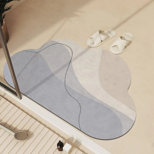 Tapis Salle de Bain Minimaliste Élégant - Mon Tapis Design