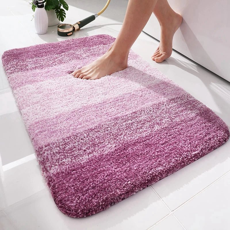 Tapis De Bain Dégradé Violet - Mon Tapis Design