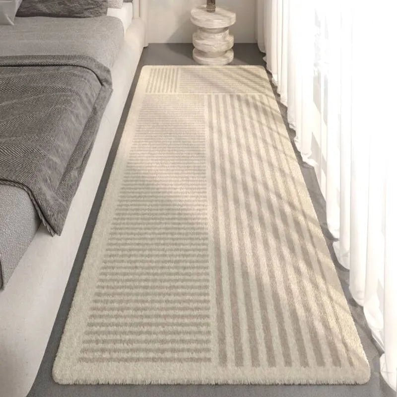 Tapis De Chambre Minimaliste Lignes - Mon Tapis Design