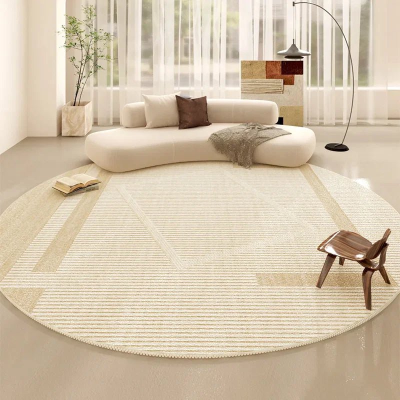 Tapis de Salon Rond Tranquil - Mon Tapis Design