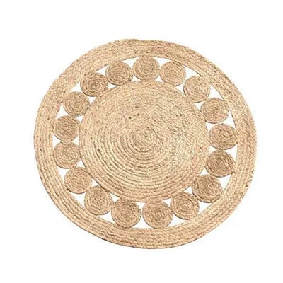 Tapis En Jute Rond - Mon Tapis Design