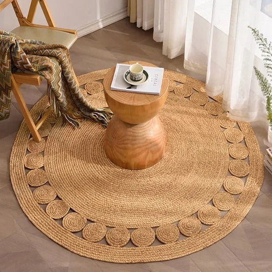 Tapis En Jute Rond - Mon Tapis Design