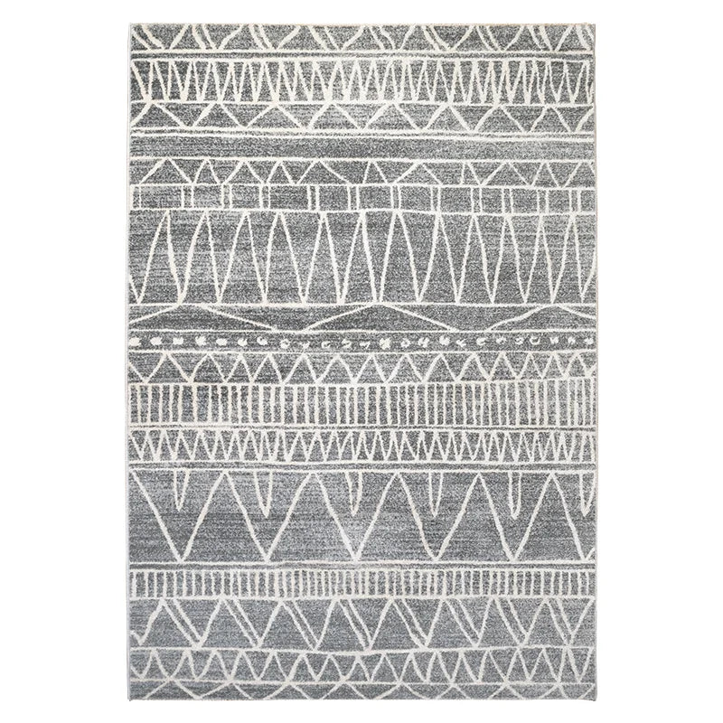 Tapis Ethnique Gris - Mon Tapis Design