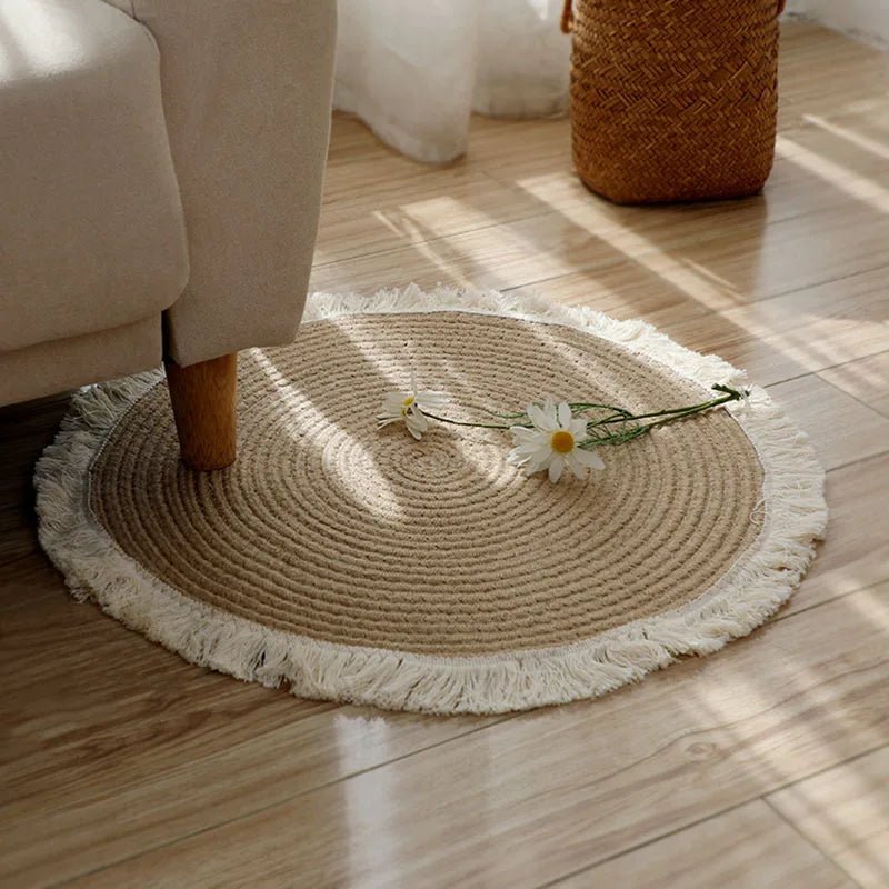 Tapis Jute Rond - Mon Tapis Design