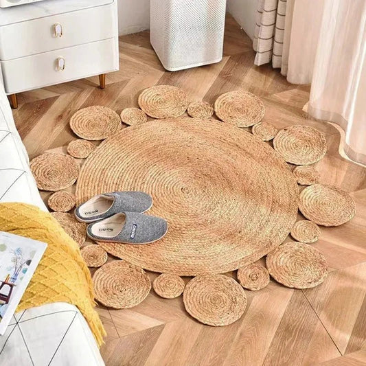 Tapis Rond En Jute - Mon Tapis Design