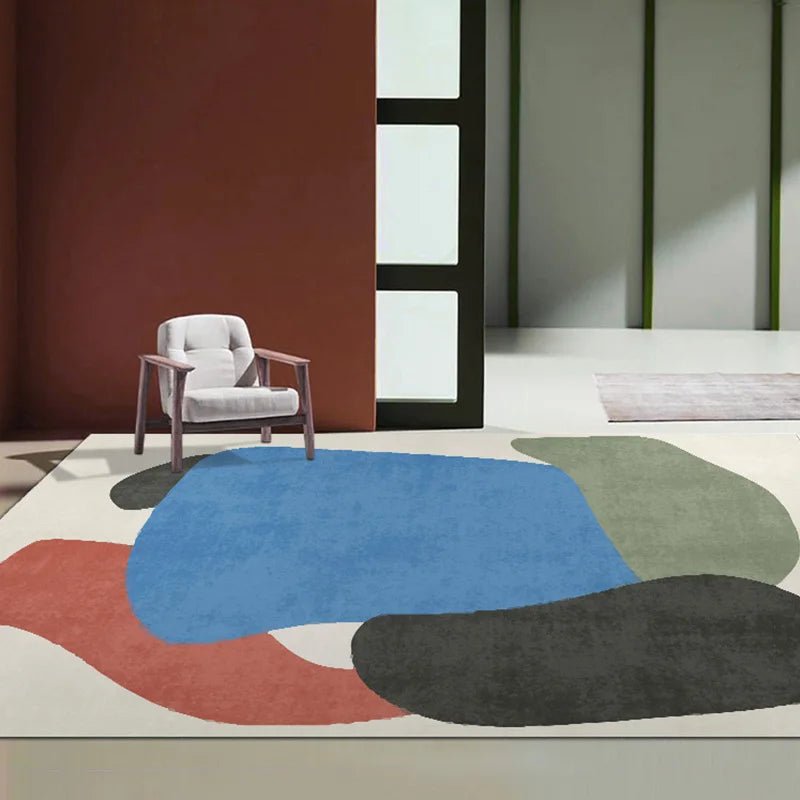 Tapis Scandinave Abstraction Nordique - Mon Tapis Design