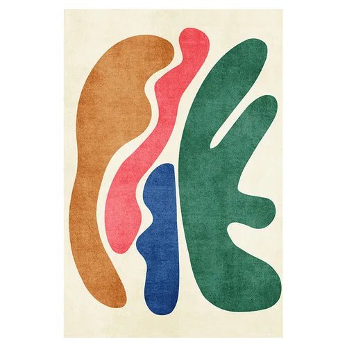 Tapis Scandinave Abstrait Nordique - Mon Tapis Design