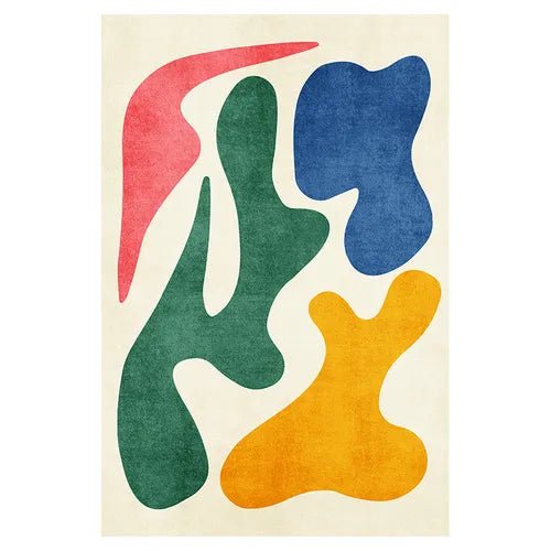 Tapis Scandinave Expressions Abstraites - Mon Tapis Design