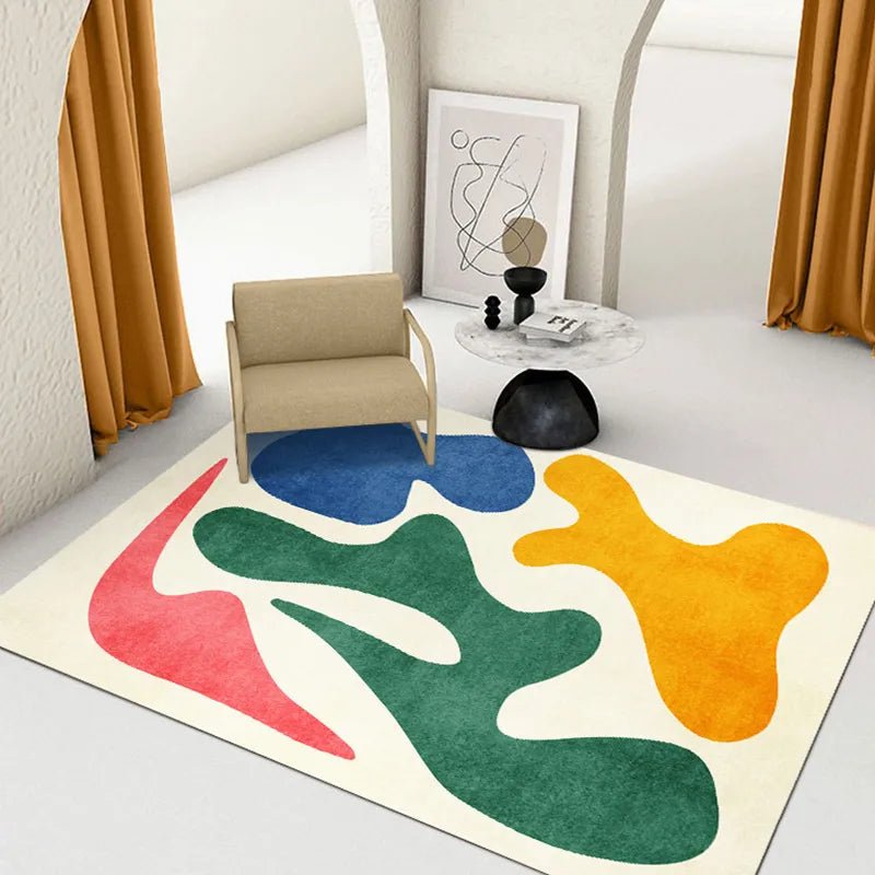 Tapis Scandinave Expressions Abstraites - Mon Tapis Design