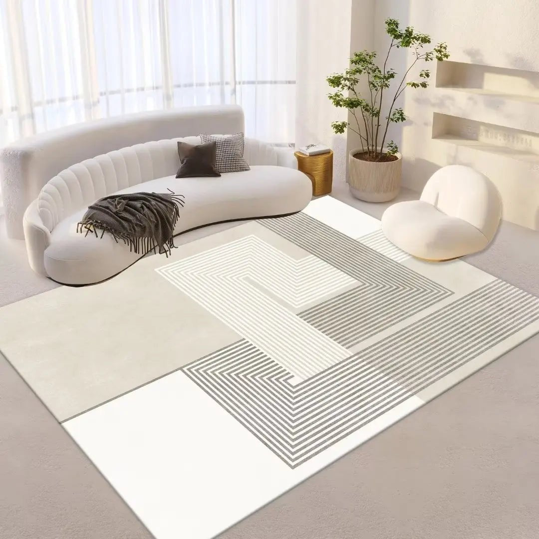 Tapis Scandinave Formes Géométriques - Mon Tapis Design